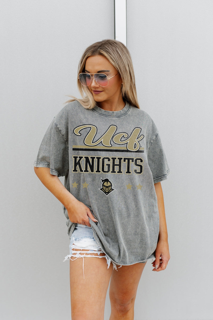 Premium Central Florida Knights Oversized Crewneck Tee - Ultimate Comfort & Style