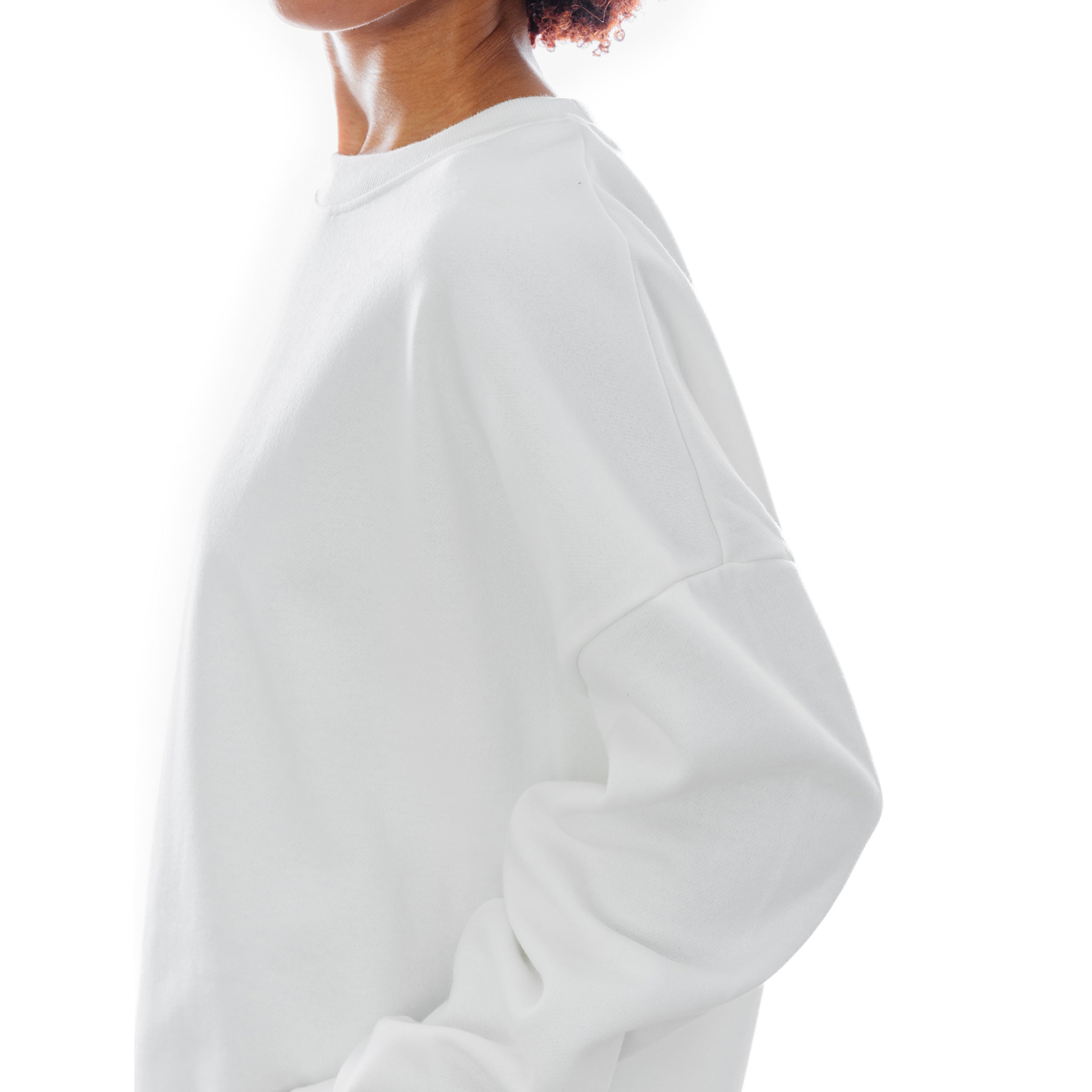 UCONN HUSKIES REBOUND ULTIMATE FLEECE DROP-SHOULDER CREWNECK