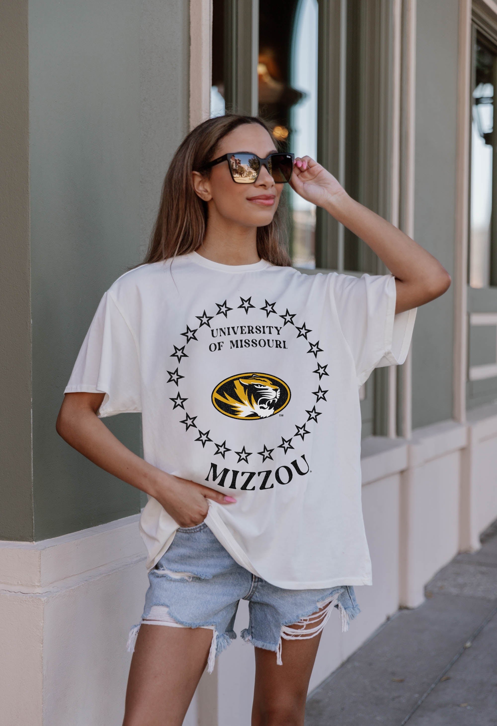 Premium Missouri Tigers Oversized Crewneck Tee - Ultimate Comfort & Style