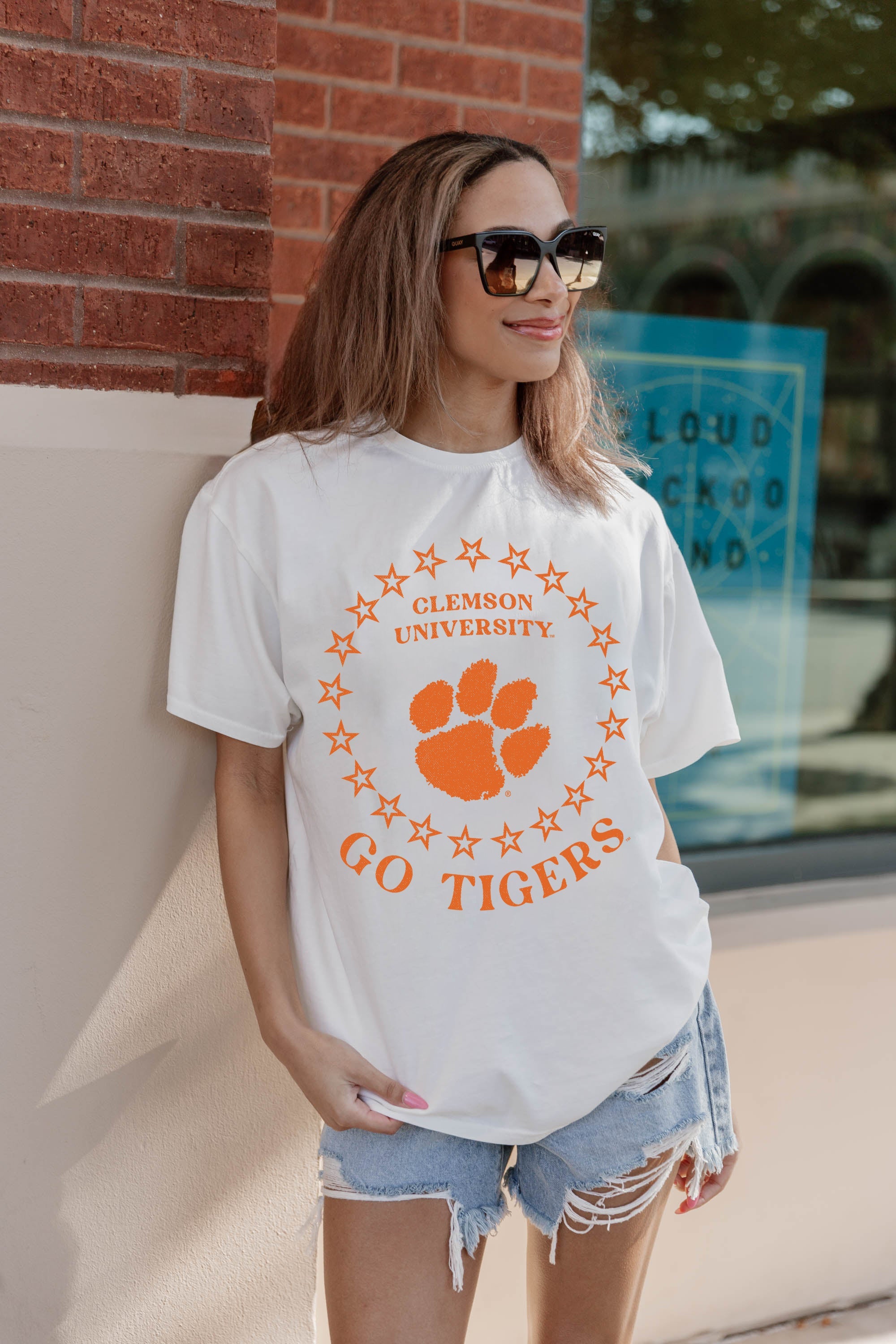Ultimate CLEMSON TIGERS Oversized Crewneck Tee - Premium Comfort & Style