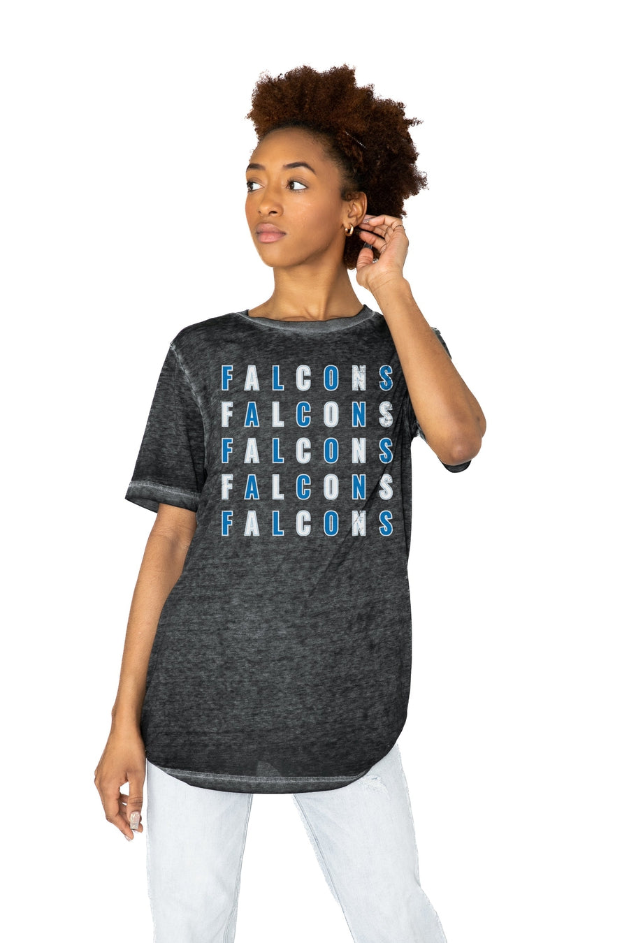 Premium Bentley Falcons Acid Wash Boyfriend Tee - Ultimate Comfort & Style