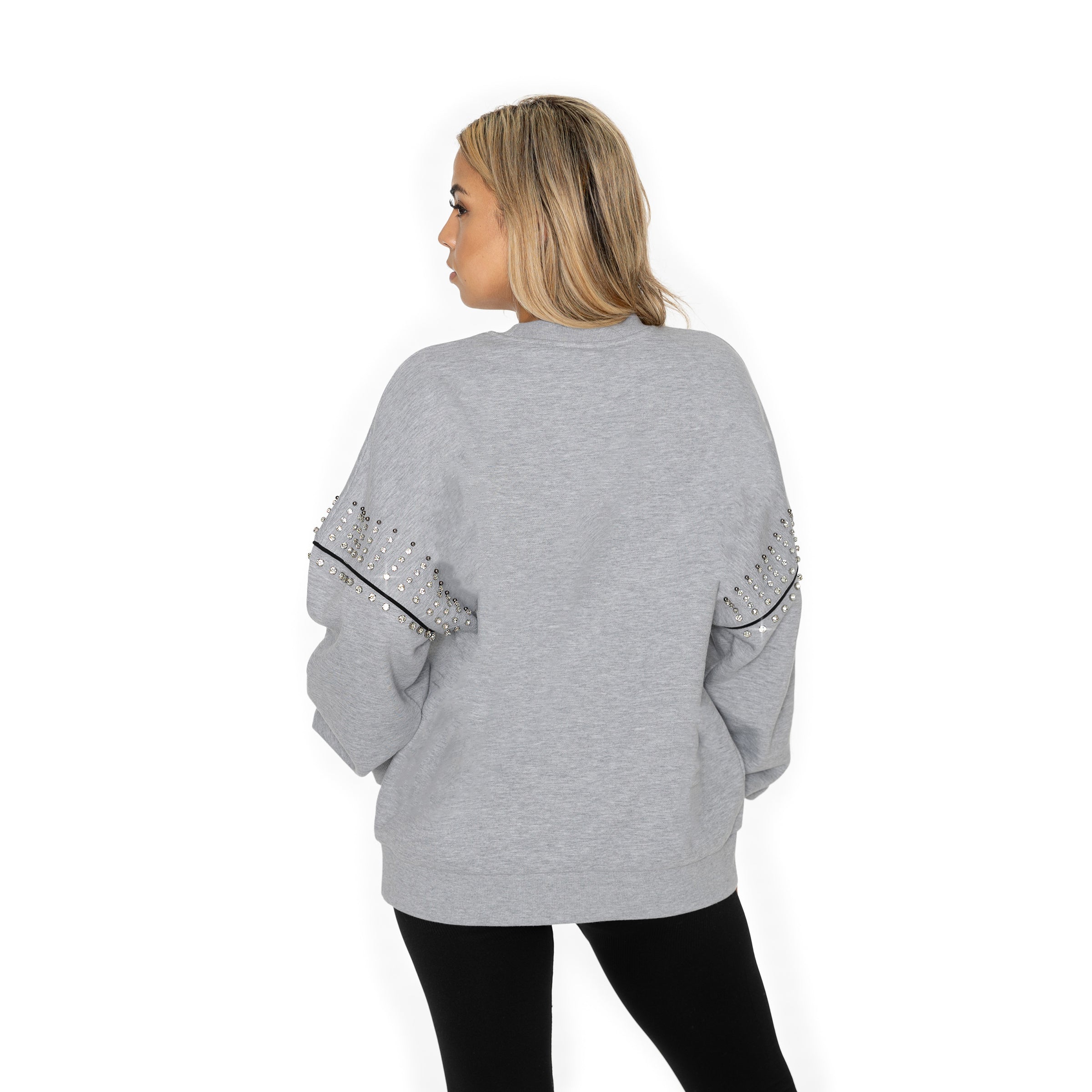 Premium Dallas Cowboys Fleece Pullover with Jewel Embellishments