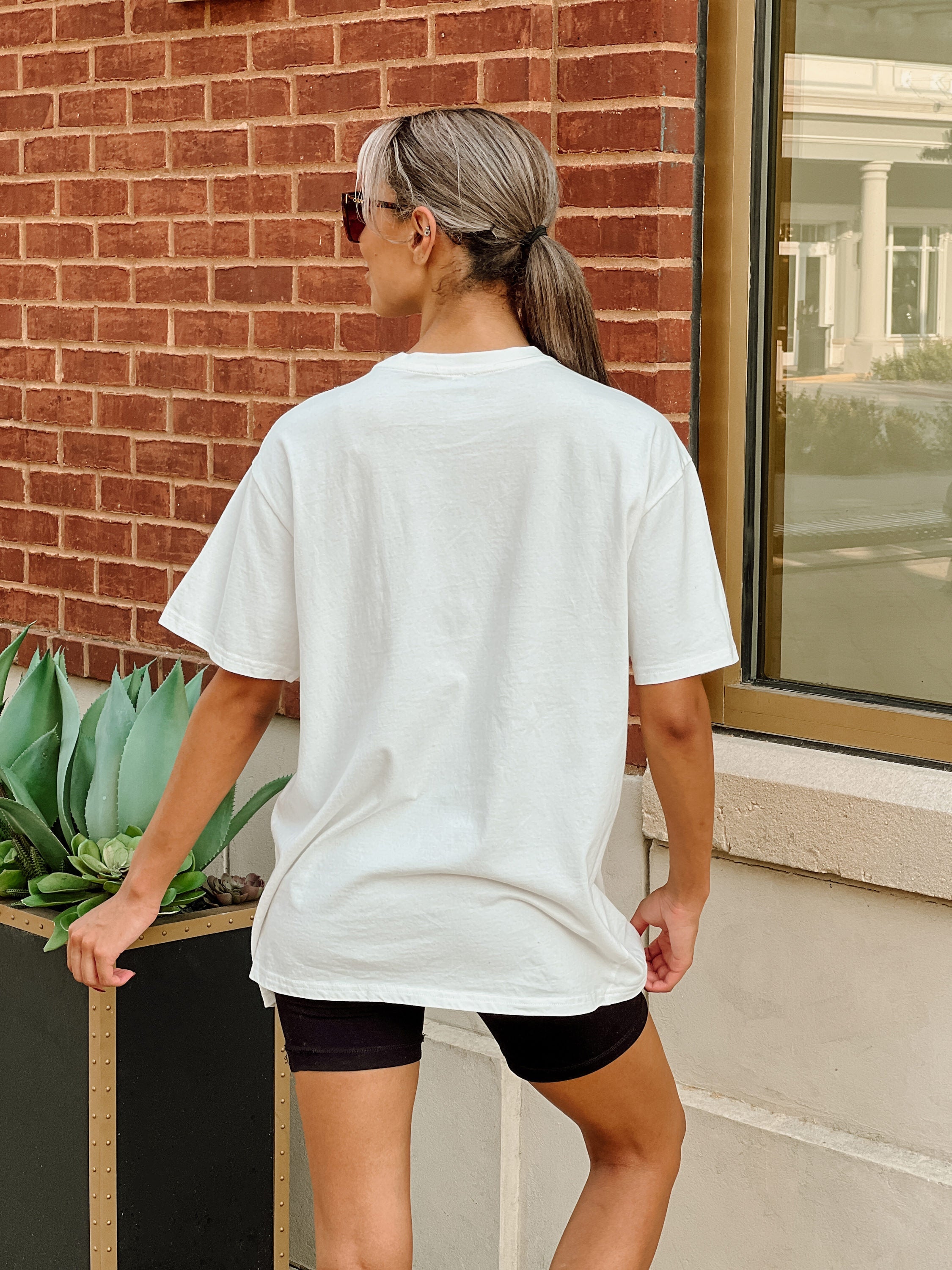 Premium Oversized Crewneck Tee - Spelman College Jaguars Edition