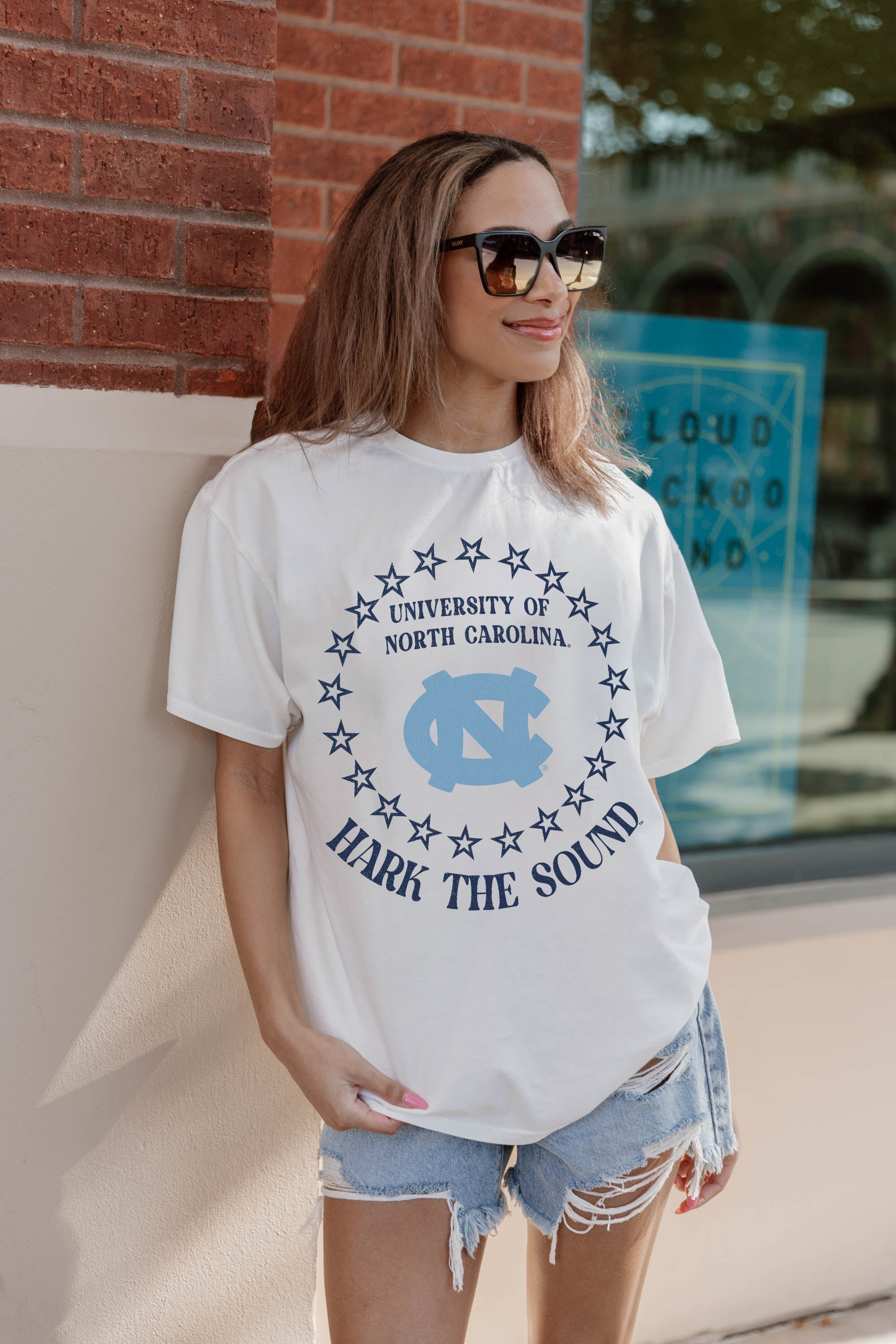 Premium North Carolina Tar Heels Oversized Crewneck Tee - Ultimate Comfort & Style